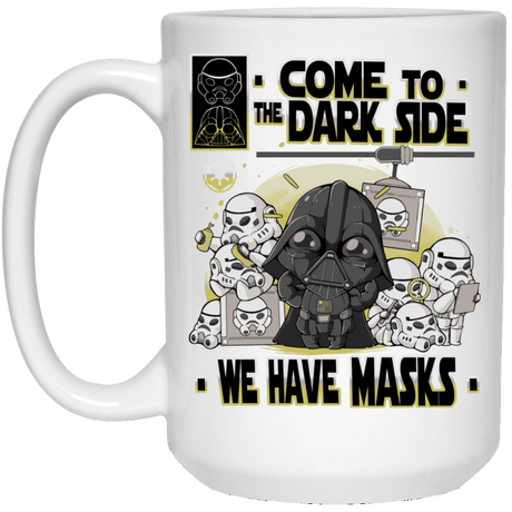 Drinkware White / One Size We Have Masks 15oz Mug