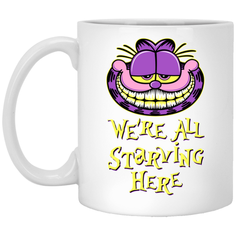 Drinkware White / One Size We're all starving 11oz Mug