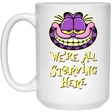 Drinkware White / One Size We're all starving 15oz Mug
