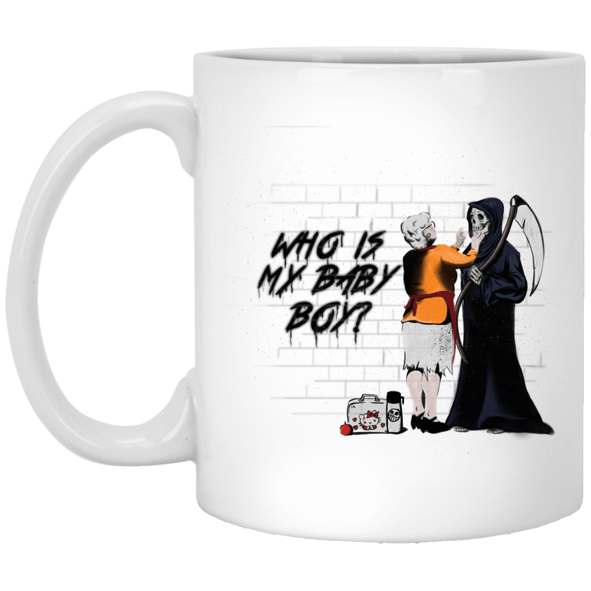 Drinkware White / One Size Who Is My Baby Boy 11oz Mug