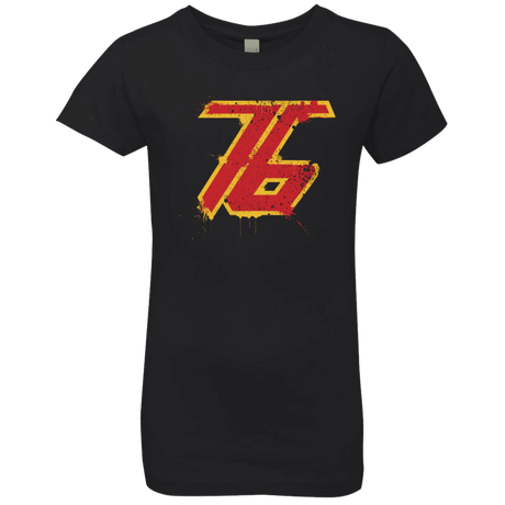 Girls_T-Shirts Black / YXS Soldier 76 Girls Premium T-Shirt SK