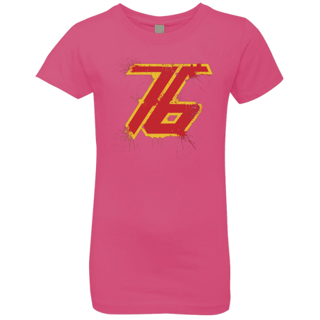 Girls_T-Shirts Hot Pink / YXS Soldier 76 Girls Premium T-Shirt SK