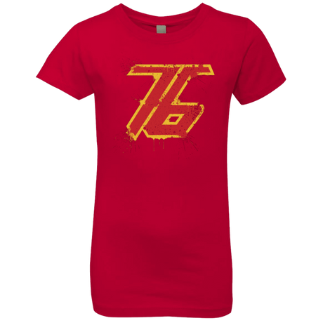 Girls_T-Shirts Red / YXS Soldier 76 Girls Premium T-Shirt SK