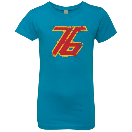 Girls_T-Shirts Turquoise / YXS Soldier 76 Girls Premium T-Shirt SK