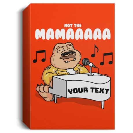 Housewares Orange / 16" x 24" Baby Mercury Personalized Portrait Canvas