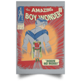 Housewares Grey / 12" x 18" Boy Wonder Portrait Poster