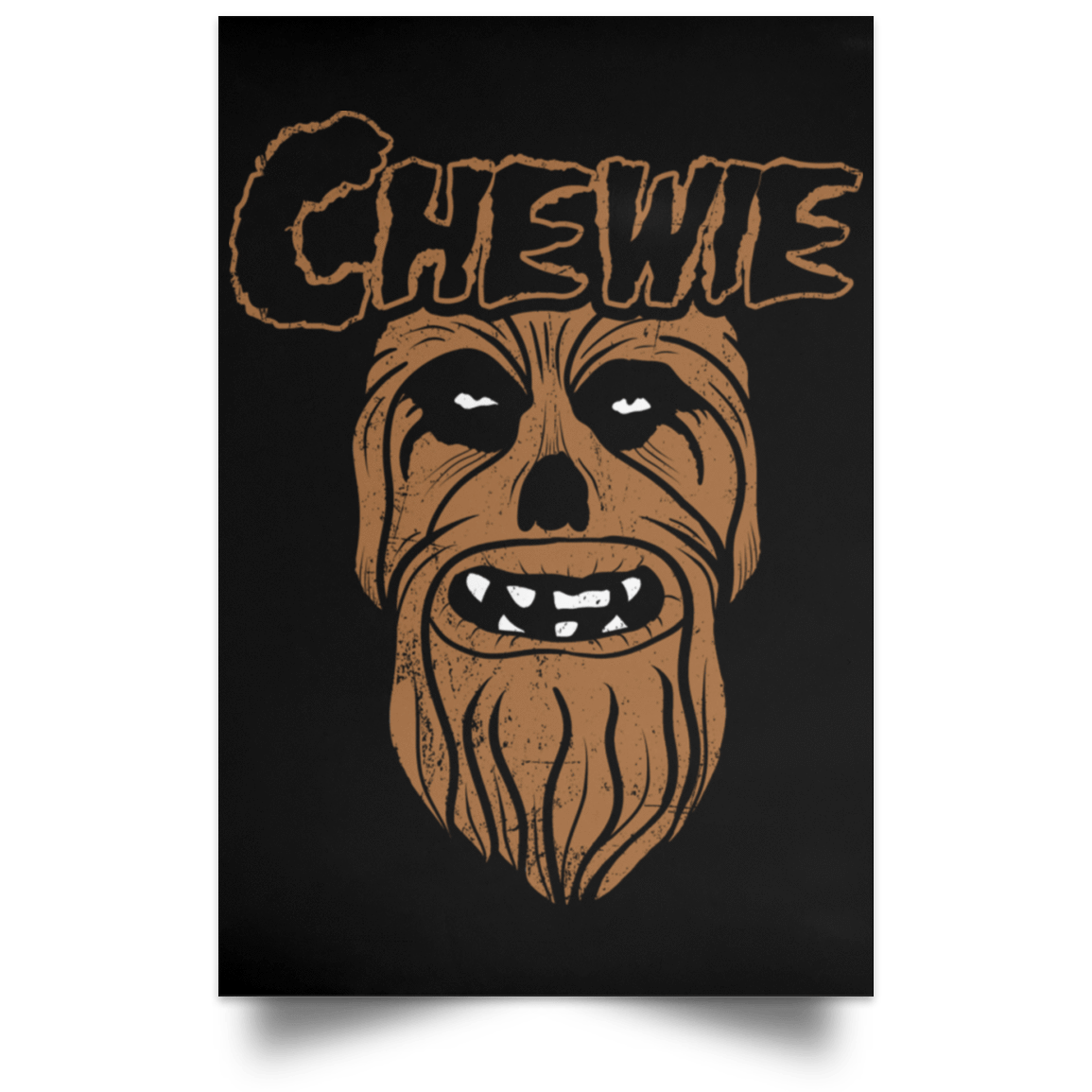 Housewares Black / 12" x 18" Chewiets Portrait Poster