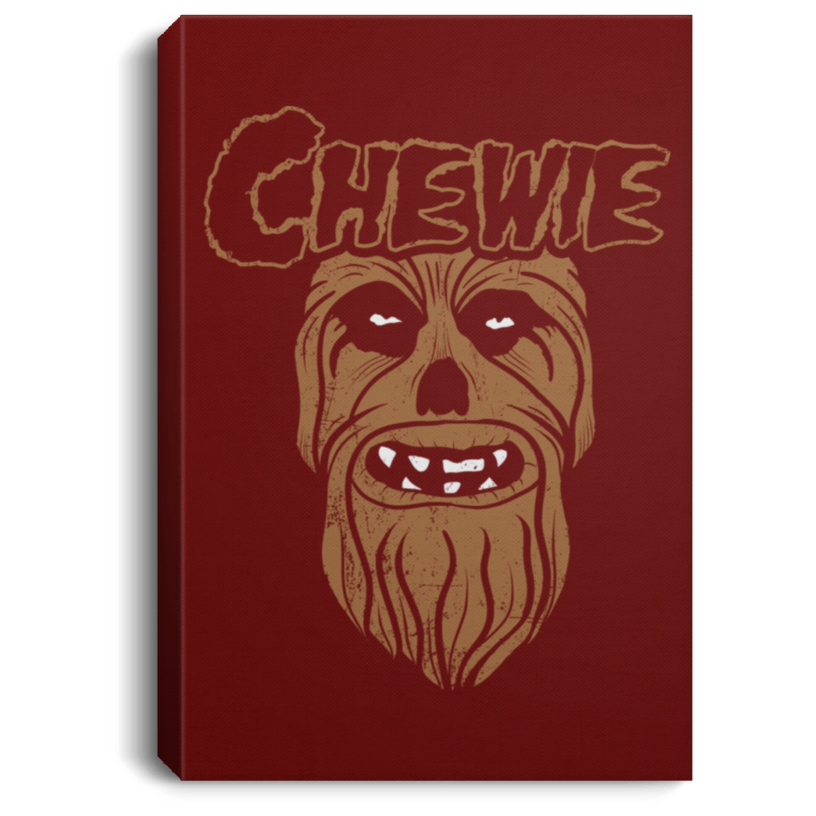 Housewares Maroon / 8" x 12" Chewiets Premium Portrait Canvas