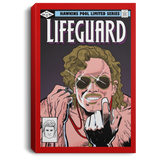 Housewares Red / 8" x 12" Dark Lifeguard Premium Portrait Canvas