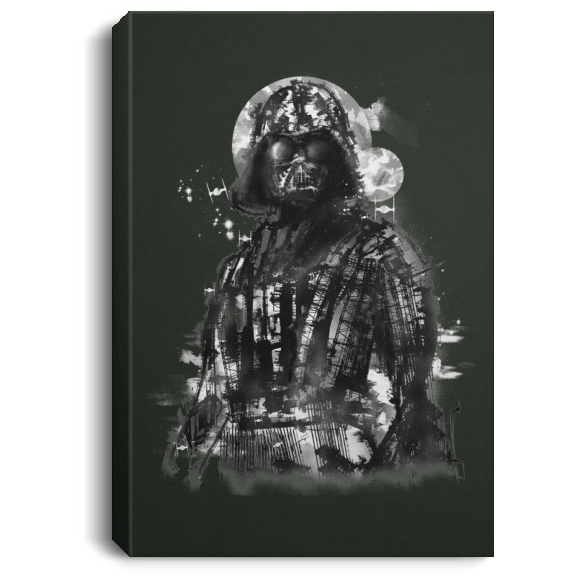 Housewares Forest / 8" x 12" Darth Bot Premium Portrait Canvas