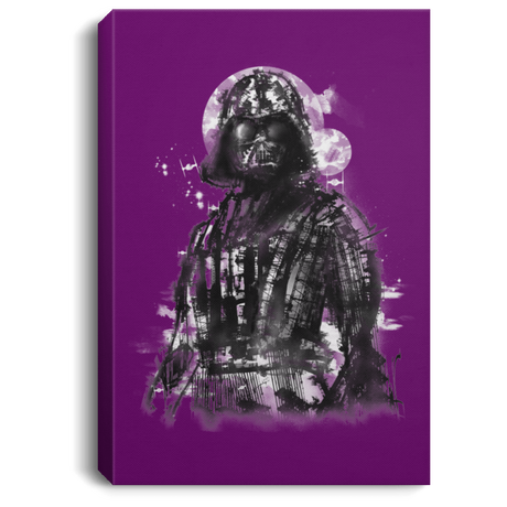 Housewares Purple / 8" x 12" Darth Bot Premium Portrait Canvas