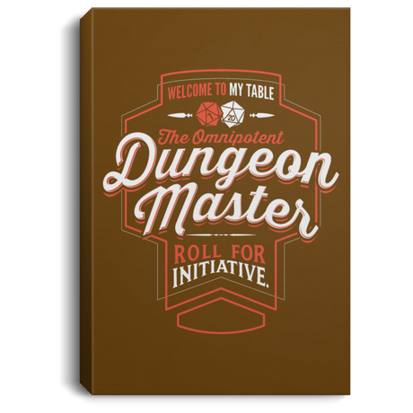 Housewares Brown / 8" x 12" Dungeon Master Premium Portrait Canvas