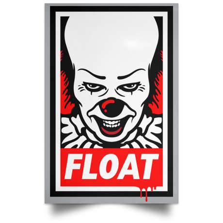 Housewares Grey / 12" x 18" Float Portrait Poster