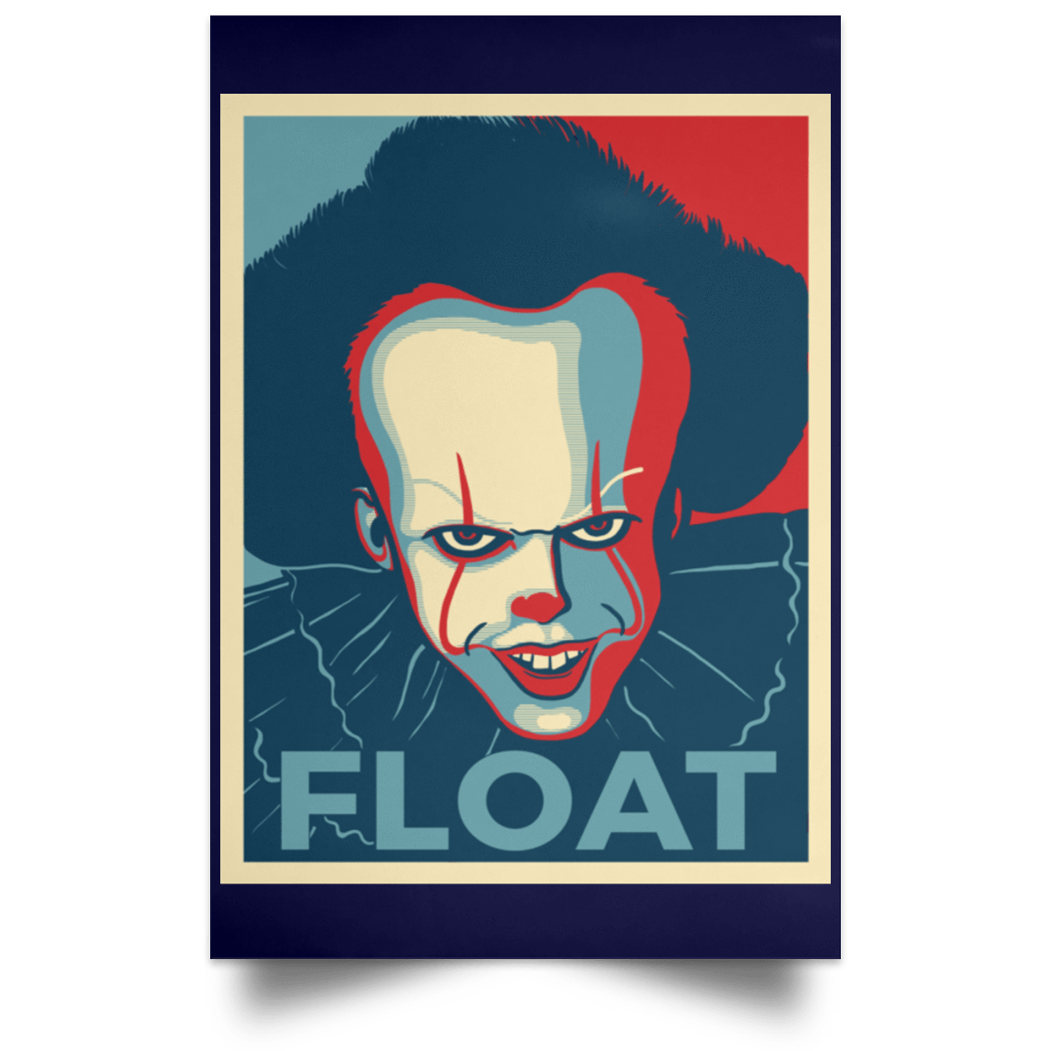 Housewares Navy / 12" x 18" FLOAT Portrait Poster