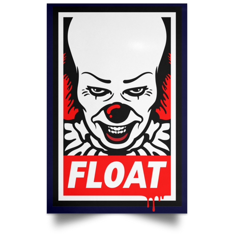 Housewares Navy / 12" x 18" Float Portrait Poster