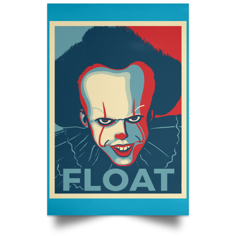 Housewares Turquoise / 12" x 18" FLOAT Portrait Poster