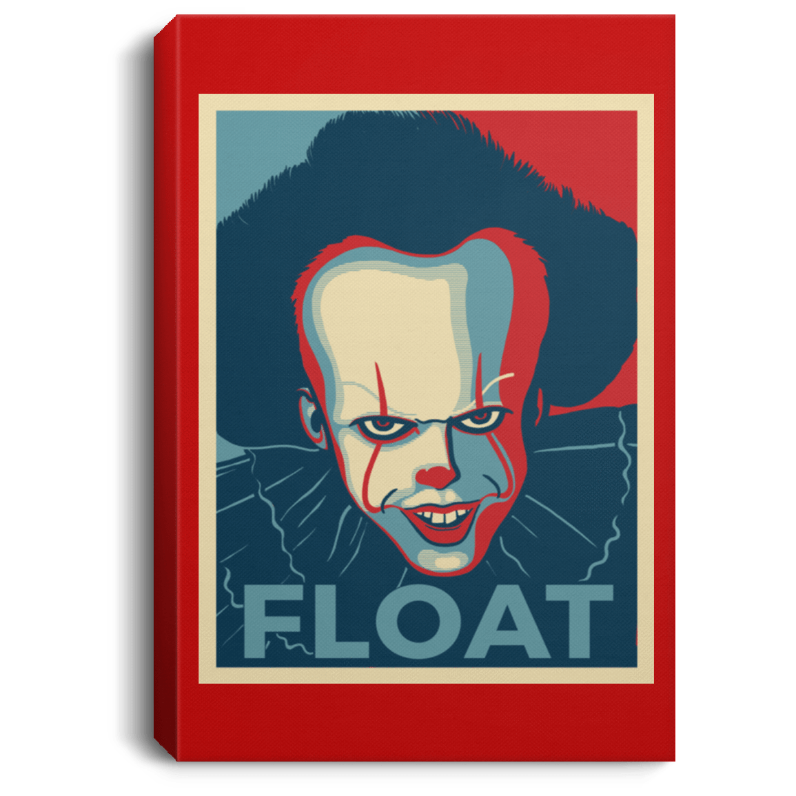 Housewares Red / 8" x 12" FLOAT Premium Portrait Canvas