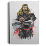 Housewares White / 8" x 12" God of Thunder Watercolor Premium Portrait Canvas