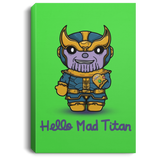 Housewares Kelly / 8" x 12" Hello Mad Titan Premium Portrait Canvas