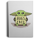 Housewares White / 8" x 12" Hugs Free Premium Portrait Canvas