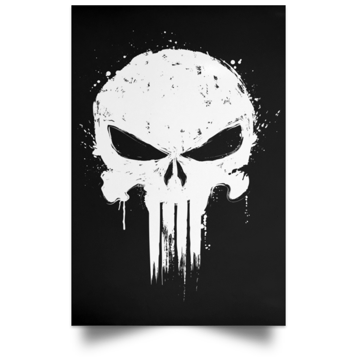 I Am The Punisher Portrait Poster
