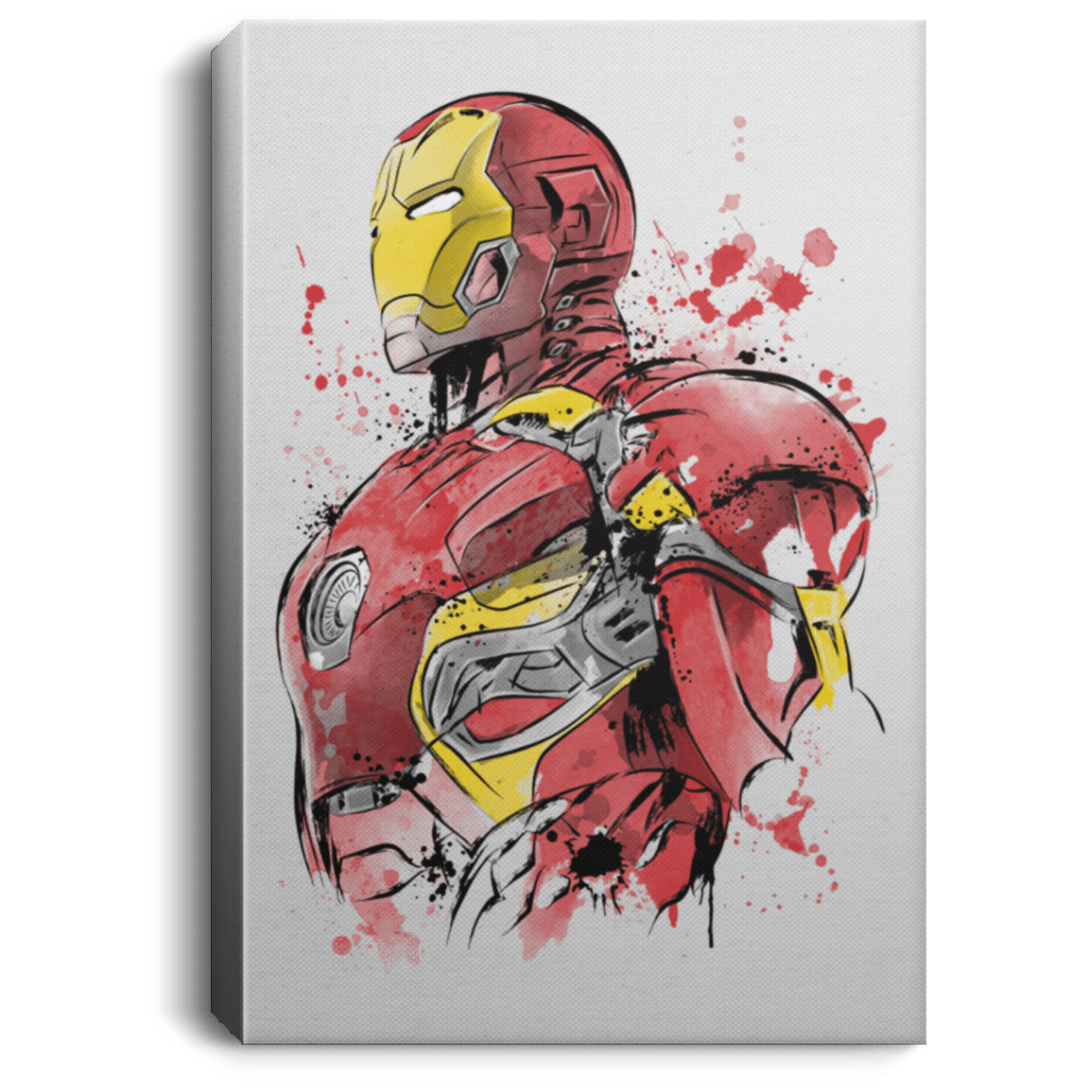 Housewares White / 8" x 12" Iron Watercolor Premium Portrait Canvas