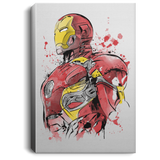 Housewares White / 8" x 12" Iron Watercolor Premium Portrait Canvas