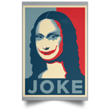 Housewares Grey / 12" x 18" Joke Onda Portrait Poster