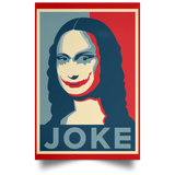 Housewares Red / 12" x 18" Joke Onda Portrait Poster