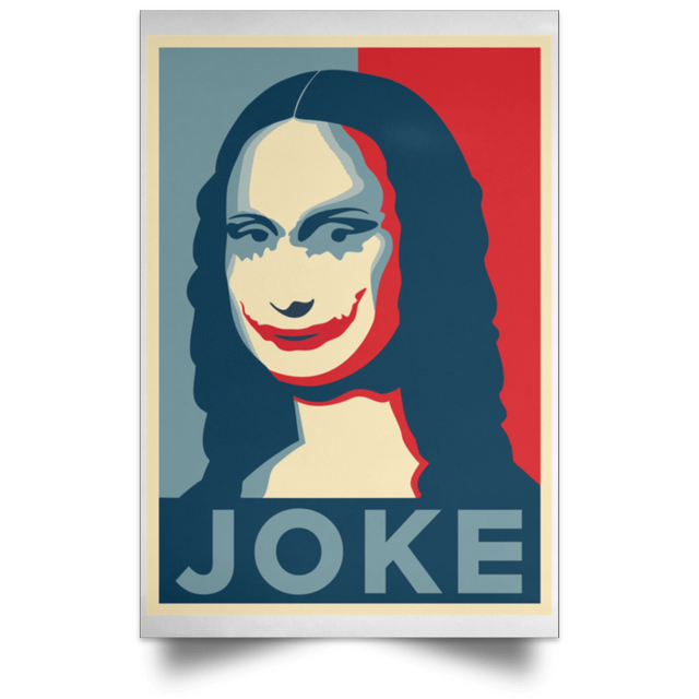 Housewares White / 12" x 18" Joke Onda Portrait Poster