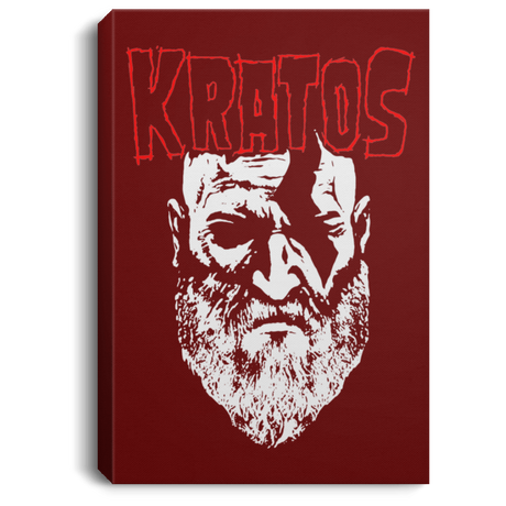Housewares Maroon / 8" x 12" Kratos Danzig Premium Portrait Canvas