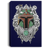 Housewares Navy / 8" x 12" Mandalorian Warrior Premium Portrait Canvas