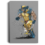 Housewares Gray / 8" x 12" Mutant Rage Watercolor Premium Portrait Canvas