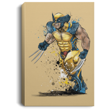 Housewares Tan / 8" x 12" Mutant Rage Watercolor Premium Portrait Canvas