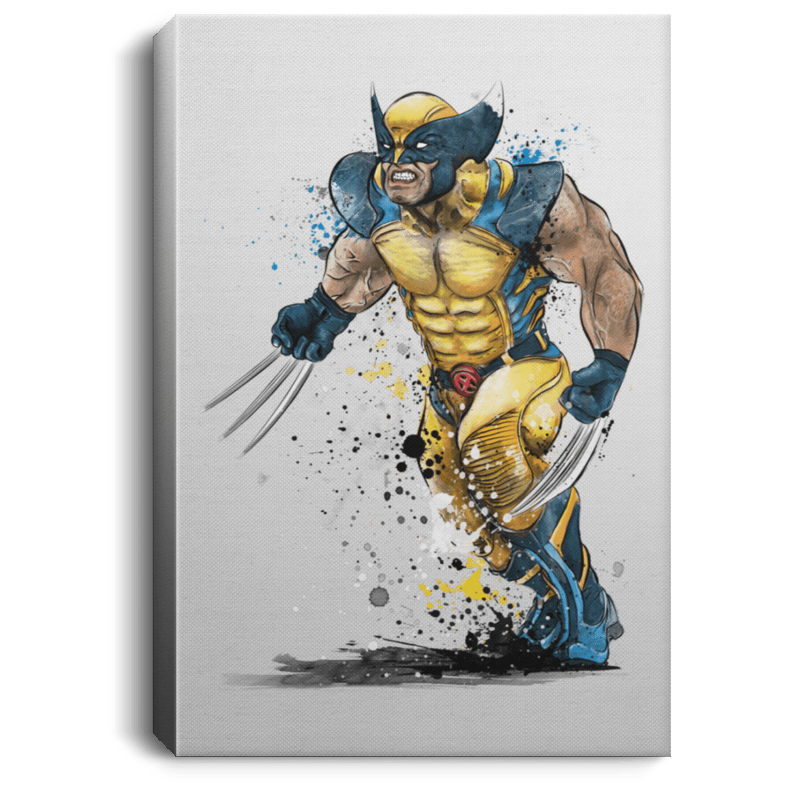 Housewares White / 8" x 12" Mutant Rage Watercolor Premium Portrait Canvas