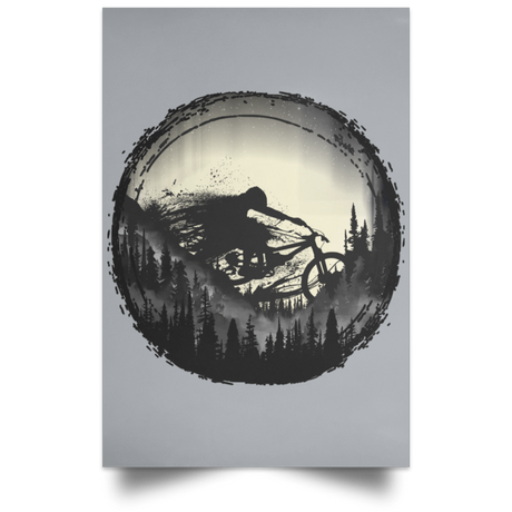 Housewares Grey / 12" x 18" Never Gonna Leave The Woods Portrait Poster