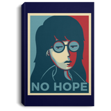 Housewares Navy / 8" x 12" No Life. No Hope. No Future Premium Portrait Canvas