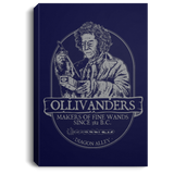 Housewares Navy / 8" x 12" Ollivanders Fine Wands Premium Portrait Canvas