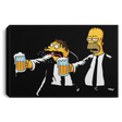 Housewares Black / 12" x 8" Pulp Simpson Premium Landscape Canvas