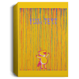 Housewares Athletic Gold / 16" x 24" Rainbow Rain Personalized Portrait Canvas