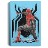 Housewares Columbia Blue / 8" x 12" RED-AND-BLACK Spider suit Premium Portrait Canvas