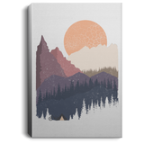 Housewares White / 8" x 12" Scenic Camping Premium Portrait Canvas