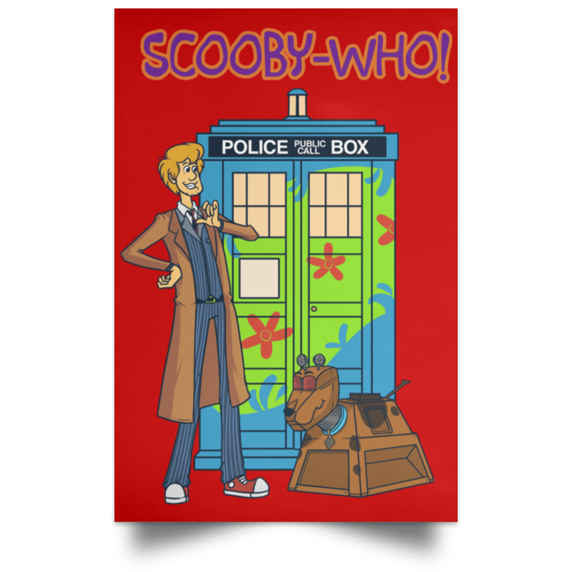 Scooby-Who! Portrait Poster