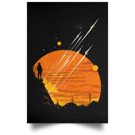 Housewares Black / 12" x 18" See You Soon My Son Portrait Poster