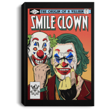 Housewares Black / 8" x 12" Smile Clown Premium Portrait Canvas