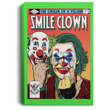 Housewares Kelly / 8" x 12" Smile Clown Premium Portrait Canvas
