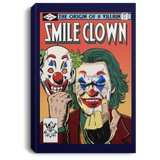 Housewares Navy / 8" x 12" Smile Clown Premium Portrait Canvas