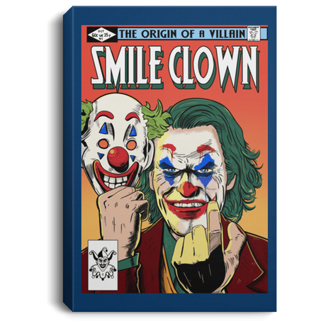Housewares Royal / 8" x 12" Smile Clown Premium Portrait Canvas