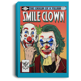 Housewares Turquoise / 8" x 12" Smile Clown Premium Portrait Canvas