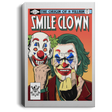 Housewares White / 8" x 12" Smile Clown Premium Portrait Canvas